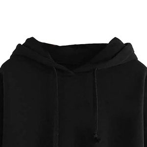 Sweat-shirts à capuche pour femmes, tissés, écologiques, de haute qualité, à manches longues, pour l'hiver, décontractés, impression personnalisée, couleurs personnalisées, streetwear, prix raisonnable - Product Image 3