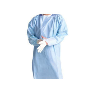 Batas desechables de PP de fabricantes de Pakistán con tela no tejida transpirable Servicios OEM ODM y MOQ bajo para pedidos a granel - Product Image 2