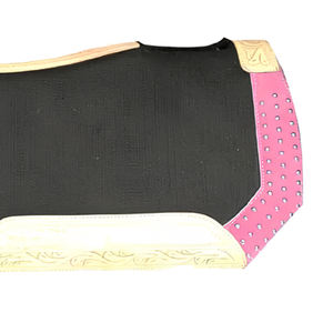 Tapis de selle en feutre de laine haute densité de qualité supérieure Western Jumping Riding Fabric Cotton avec confort supérieur et couches de mousse respirante - Product Image 4