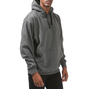 Surdimensionné hommes poids lourd boîte pull à capuche en gros poids lourd Bella + toile 3719 unisexe éponge polaire pull à capuche - Product Image 3