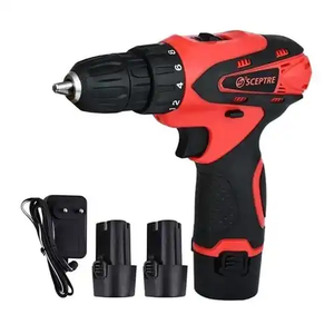 เครื่องเจาะขนาดเล็กไร้สาย10มม. สีแดงใช้ได้ทั้งงานขับสกรูและงานเจาะสินค้าส่งออกจากอินเดีย - Product Image 1