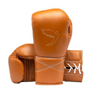 Gants de boxe de compétition à lacets Fly Premium X Line à vendre Gants de muay-thaï en cuir de vachette véritable de haute qualité Nouveau modèle - Product Image 1