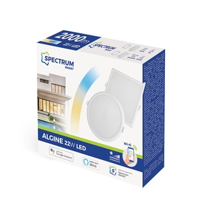 Downlight LED empotrable Smart CCT, regulable de 2700K a 6500K + intensidad 22W 2000Lm (Spectrum SLI038017CCT) - Product Image 2