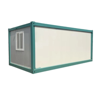 Maison modulaire pliable à montage rapide, de haute qualité, respirante, multi-usages, avec conteneur détachable