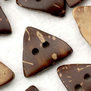 Botones de concha de coco en forma de corazón personalizados, accesorios de camisa, botones hechos de conchas de coco natural - Product Image 2