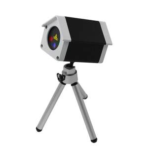 Nuovo esterno impermeabile RGB 3 colori LED pannello solare potenza sensore di movimento lampada da parete paesaggio laser luci da giardino - Product Image 2