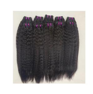 Extensiones de cabello humano virgen Remy indio sin procesar estilo ondulado natural grado - Product Image 1