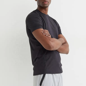 Short de sport en Nylon extensible à 4 voies, fermeture éclair étanche, personnalisé, Logo personnalisé, noir, nouvelle collection 2022 - Product Image 2