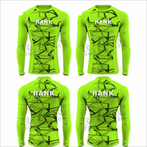 เสื้อรัดกล้ามเนื้อผู้ชายแบบแห้งเร็ว แขนยาว ออกแบบเองได้ตามต้องการ - Product Image 6