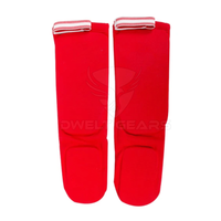 DWELT GEARS DG-8801 Protège-tibias de boxe en coton durable, protège-pieds et chevilles MMA, protection des pieds pour le kickboxing, professionnel pour adultes