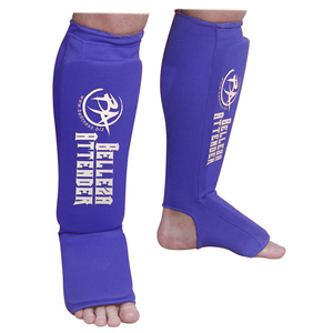 Protège-tibia en coton blanc avec protège-cou de karaté élastique Protège-jambes et chauffe-jambes efficaces pour l'entraînement de karaté de protection - Product Image 4