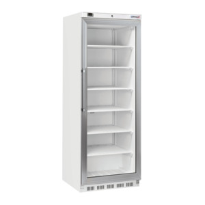 Congélateurs et Réfrigérateurs Vitrés Blancs de 400 L pour Présentation de Produits - Product Image 1