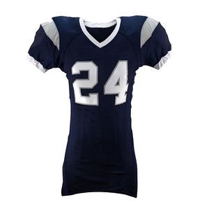 Uniformes de fútbol americano personalizados, jerseys sublimados bordados de alta calidad, juego de práctica de sarga al por mayor - Product Image 2