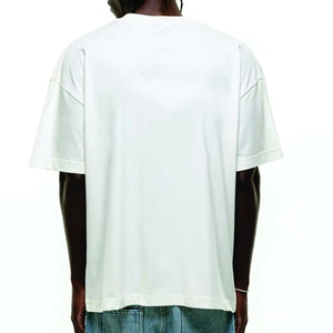 Boxy เสื้อยืดสำหรับผู้ชายทำจากผ้าฝ้ายนุ่มเพื่อความสบายอเนกประสงค์สำหรับสวมใส่สบายและการปรับแต่งส่วนบุคคลในอุดมคติ - Product Image 6