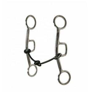 Acero inoxidable Hackamore Ligero Tamaño personalizado Caballo Bits Superventas En Caballo Bits Precio barato 2023 Western Horse Bits - Product Image 5