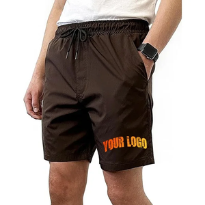 กางเกงขาสั้นเอวกลางระบายอากาศได้ดีผ้าไนลอน100% เป็นมิตรกับสิ่งแวดล้อมสำหรับผู้ชายสไตล์สตรีทแบบปรับแต่งได้คุณภาพสูง - Product Image 4