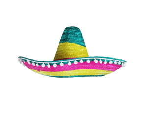 Sombrero de paja mexicano de ala grande con logotipo personalizado de marca/Sombrero de pescador mexicano al por mayor con ala ancha - Product Image 2