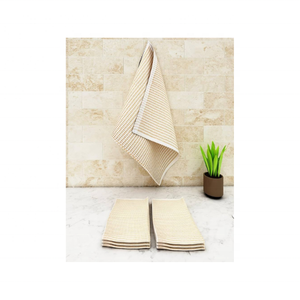 Budget Friendly Durable 100% Cotton Embroidered Striped <b>Kitchen</b> Towels Biodegradable Machine Washable Great for Family <b>Kitchens</b> - Product Image 1