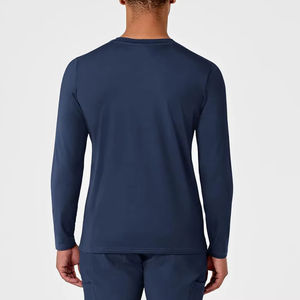 Vêtements d'hôpital à col en V très vendus, logo personnalisé OEM, blouses, sous-vêtements, uniformes, infirmiers, infirmières, blouses médicales - Product Image 5