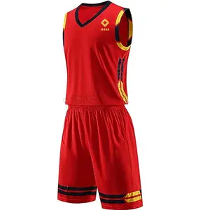 Basketball Uniform Custom Einzigartiges Design Hochwertige Günstige Schnellt rocknende Basketball Uniform nach Maß Neuankömmling Niedriger Preis