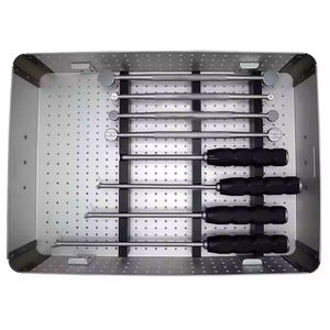 Ensemble d'instruments de préparation, outils de chirurgie de la colonne vertébrale, kit chirurgical orthopédique et procédures de fusion spinale, Narham Enterprises - Product Image 5