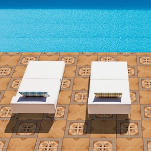 Carreaux de sol extérieurs modernes en céramique 400x400 pour centre commercial et école - Product Image 5