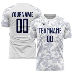 Camiseta <span class=keywords><strong>de</strong></span> Fútbol Personalizada <span class=keywords><strong>de</strong></span> Secado Rápido, Conjunto Azul y Amarillo, Camiseta Sublimada, Camiseta <span class=keywords><strong>de</strong></span> Fútbol Personalizada - Product Image 2