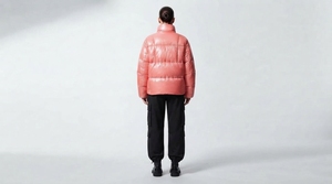 <b>Womens</b> Casual Puffer <b>Jacket</b> Stand Collar Quilted <b>Warm</b> Outerwear Lightweight <b>Winter</b> Coat Custom Apparel Manufacturer - Product Image 4