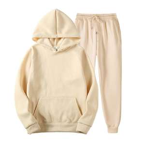 Survêtements Streetwear 100% Coton Personnalisables Unisexe Hiver Imprimés Vierge ou Unis Homme 400gsm Grande Taille Respirants Décontractés - Product Image 2