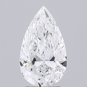 Diamant de laboratoire de 1,01 carat, taille poire, certifié IGI, CVD, clarté VVS2, couleur E, diamant en croissance, nouveau modèle, bijoux de fiançailles personnalisés - Product Image 1