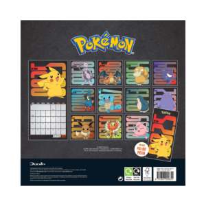 2027 Pokmon Custom Desk <b>Calendar</b> Table and Wall <b>Calendar</b> Printed Paper <b>Calendar</b> for Promotion - Product Image 6
