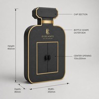 Boîte de calendrier de l'avent pour parfum Ramadan, 30 jours, emballage cadeau en papier rigide, logo personnalisé, boîte PR