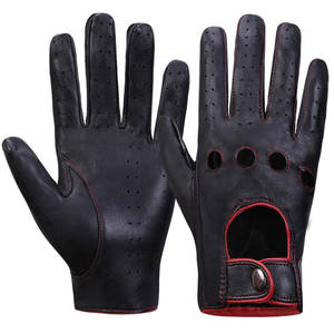 Guantes de Cuero Elegantes y Únicos para Mujer, para Uso Diario, Deportivo, Interior y Exterior - Product Image 1