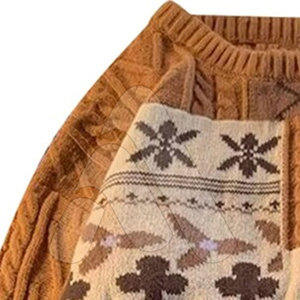 Suéter de Punto con Cuello Redondo para Hombre, Estilo Urbano, Invierno, 100% Algodón, Transpirable, Alta Calidad - Product Image 4