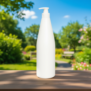 Botella de Plástico PP Raketa con Tapa Dosificadora, Reciclable, 1000 ml, para Envasado de Jabón Líquido, Champú, Detergente y Productos Químicos - Product Image 2
