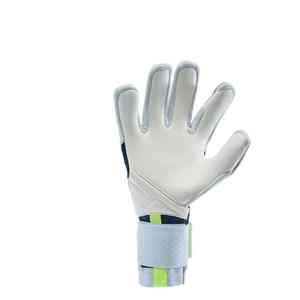 Commande en gros de gants de gardien de but en cuir personnalisés avec paume sécurisée fourniture directe d'usine pour une utilisation en compétition de football - Product Image 6