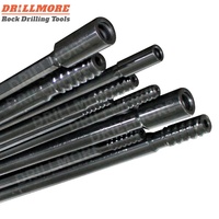Tige d'extension filetée R32 R38 T38 T45 T51 pour le forage à marteau supérieur dans les carrières et les mines souterraines