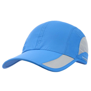 Visière unisexe réglable avec logo en caoutchouc personnalisé, casquette de plage incurvée en polyester, chapeau de golf en gros pour sport de plein air - Product Image 4