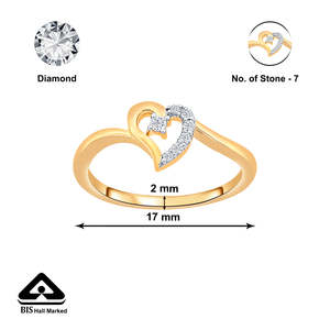 แหวนทองคำและเพชรตลอดกาลในใจ - Product Image 5