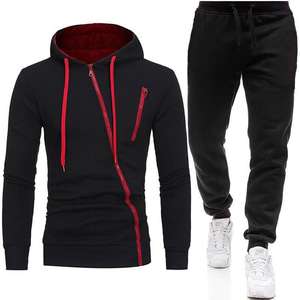 Logo Impreso Satén Bordado Ropa Deportiva Chándal Liso Para Hombres Manga Larga Sudaderas Con Capucha Fabricantes - Product Image 1