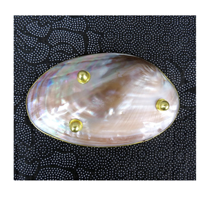 จานคาเวียร์ทำด้วยมือแม่ของไข่มุกจานเสิร์ฟเปลือกที่หรูหราสำหรับผู้ชื่นชอบอาหารทะเลและอาหารรสเลิศ - Product Image 4