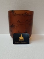 Seau à glace floral en résine époxy, prix d'usine de gros, pour bar à domicile et fêtes, durable et éco-responsable, capacité 3L, logo personnalisé, meilleur prix