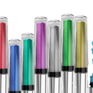 Personalizable bajo MOQ multicromo cromo líquido sombra de ojos cosméticos de maquillaje de doble tono con acabado metálico para maquillaje de ojos - Product Image 1