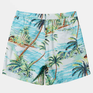 2025 nouveaux hommes solide taille moyenne Shorts de plage haute qualité été imperméable conseil Shorts en gros 100% Polyester - Product Image 2