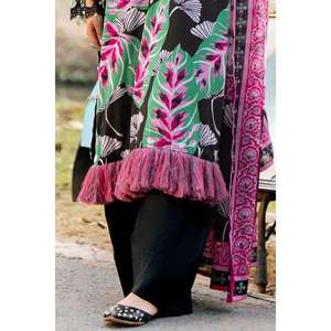 Conjunto de Traje Jacquard Negro de 3 Piezas Sin Costuras para Mujer - Product Image 3