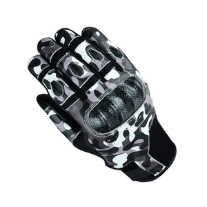 Guantes de moto Protección de carbono Kevlar Cuero de vaca Ventilación de aire Antideslizante Palma Puño ajustable Motocicleta Auto Racing Wear - Product Image 5