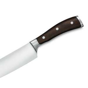 Cuchillo de Chef Profesional, Hoja de Acero Inoxidable Pulido, Mango Ergonómico de Madera, Afilado, para Mano Derecha, Apto para Lavavajillas, Ecológico - Product Image 3