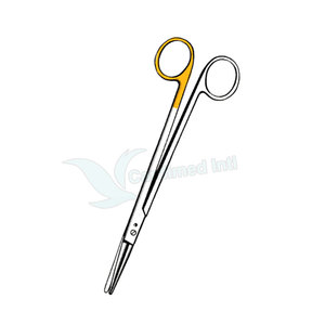 กรรไกรเมโยกรรไกรสแตนเลสคม/ทื่อสำหรับผ่าตัดทางการแพทย์จากเยอรมันขายส่ง - Product Image 5