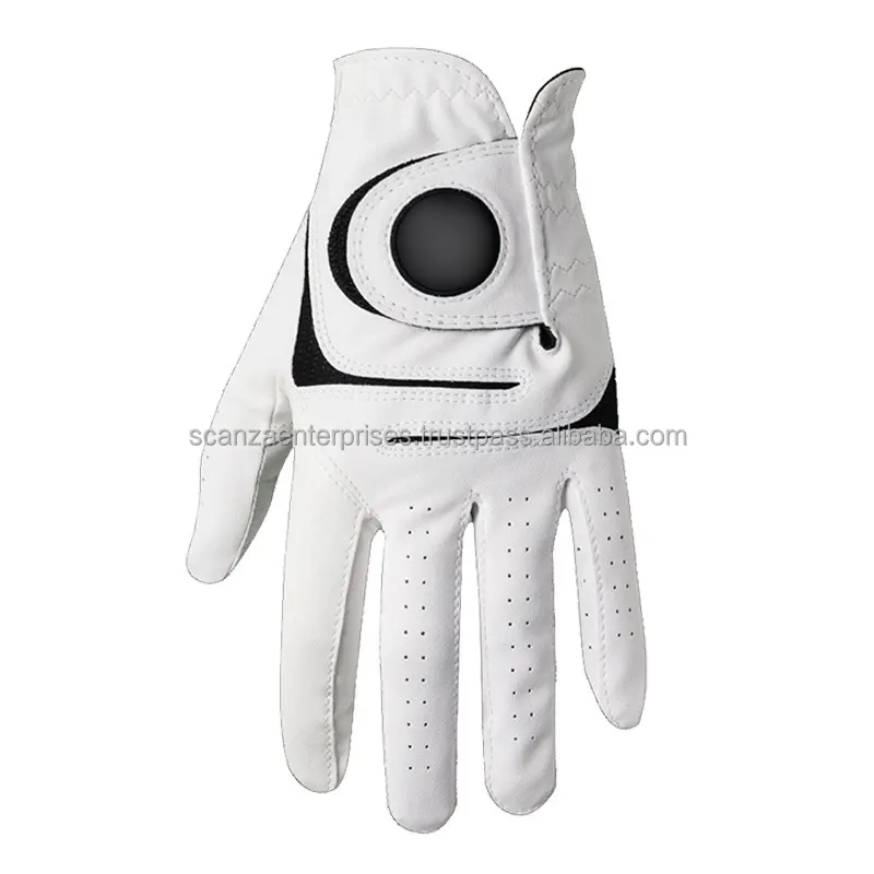Anti-Rutsch-Golf handschuh Cabretta Leder Schafs haut Weißes Stück Hand gewicht Material Herkunft Größe Farbe Linker Ort Modell PGM