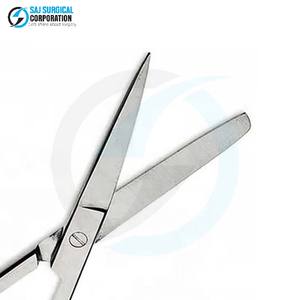 Elegante manual de tijeras de Mayo de acero con diseño de puntas semiromas para disección segura de tejidos cerca de órganos y estructuras vitales - Product Image 6